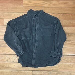 Aerie grey button up